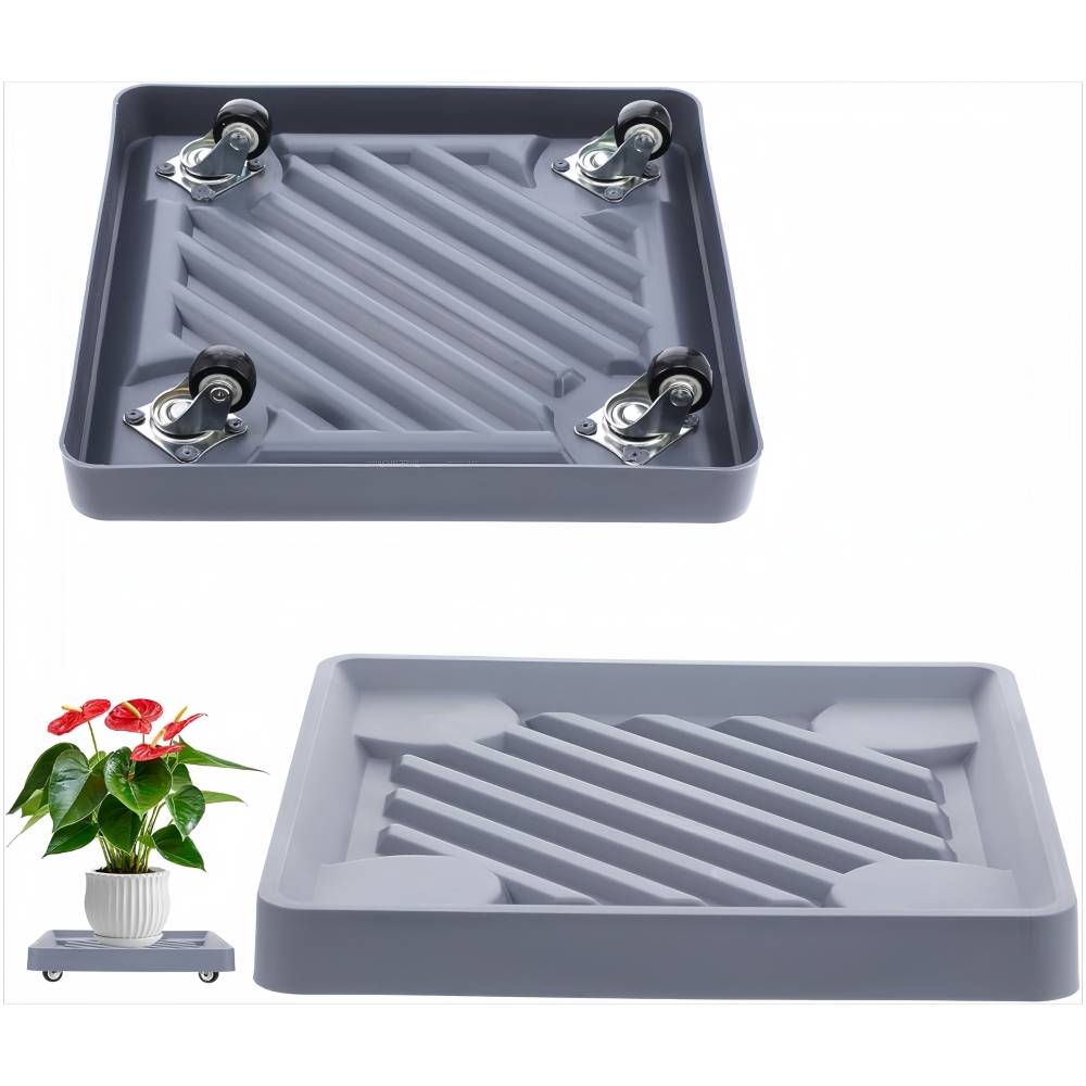 2PCS Plateau pour pot de fleurs -IntiMeg - Image 1