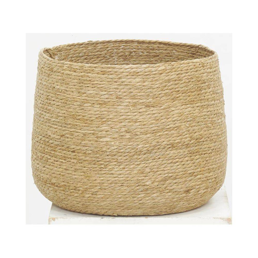 Aubry Gaspard - Cache-pots ronds en jonc (lot de 5) - Image 3