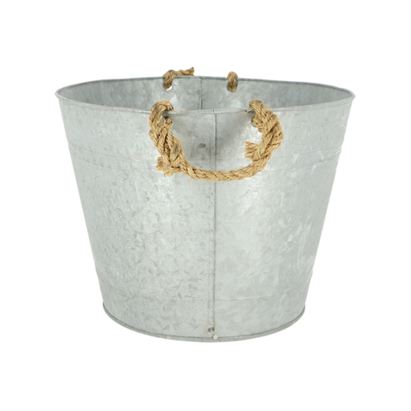 Esschert Design - Bassine en vieux Zinc avec poignées - Esschert Design - Image 3