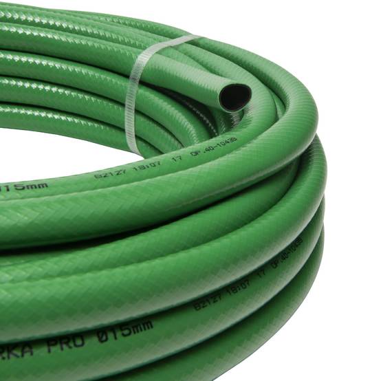 Tuyau d'arrosage guipé vert Ø15mm WERKA PRO 20m - Image 2