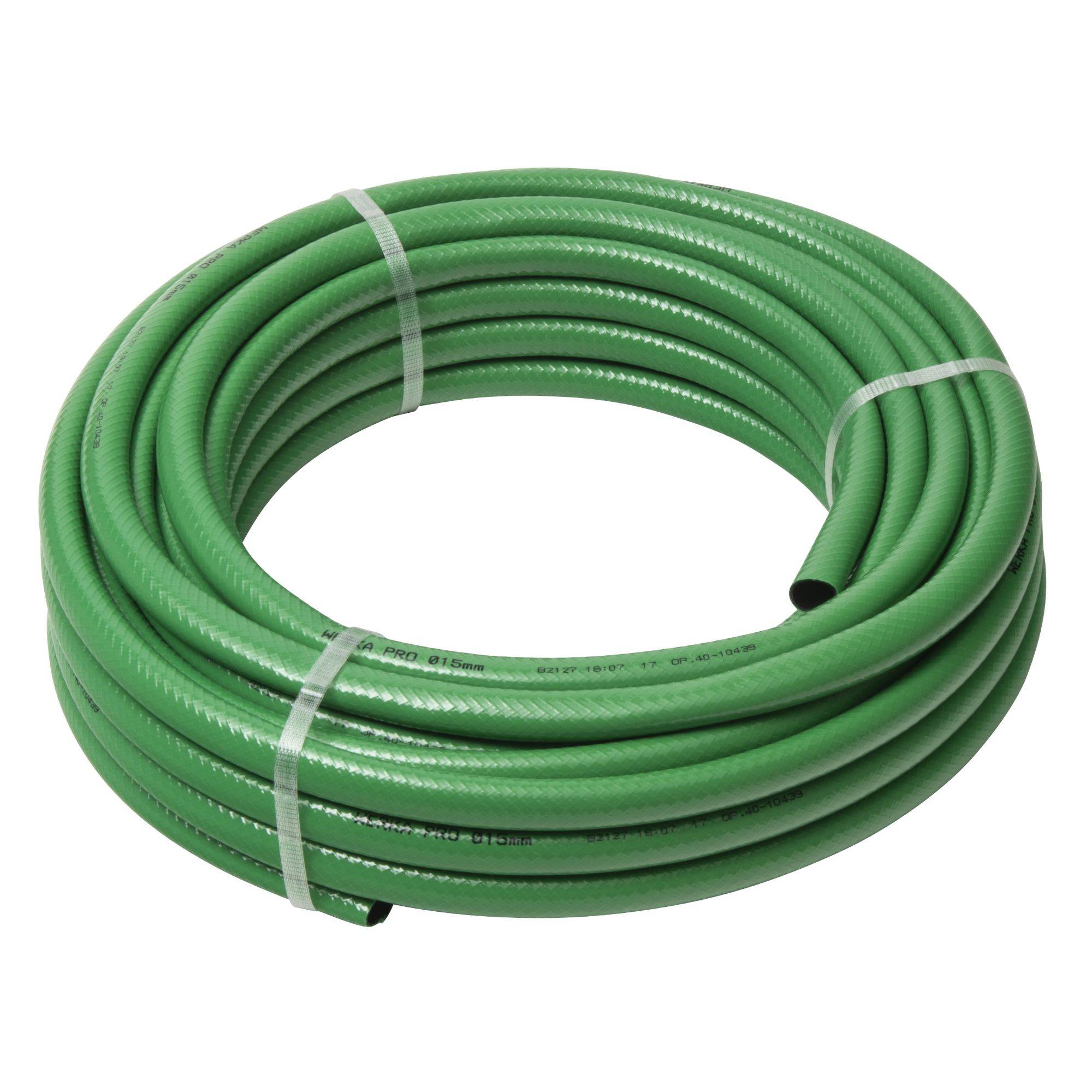 Tuyau d'arrosage guipé vert Ø15mm WERKA PRO 20m - Image 3