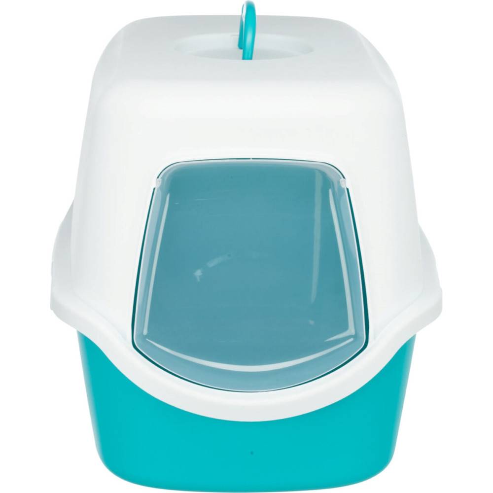 Trixie - Trixie - Maison de toilette Vico 40 x 56 cm x H40  Turquoise pour chat - Image 2
