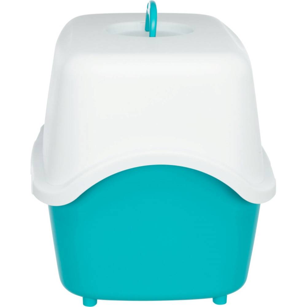 Trixie - Trixie - Maison de toilette Vico 40 x 56 cm x H40  Turquoise pour chat - Image 3