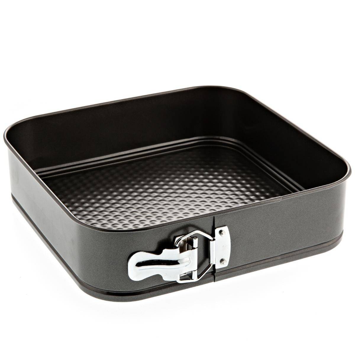 Moule à Cake Carré Démontable "Best" 26cm Noir - Image 1