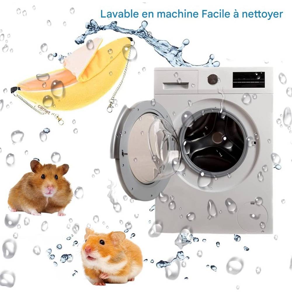 DtopbuyAge - Hamac maison chaude pour rat, furet, chinchillas, gerbilles DtopbuyAge - Image 4