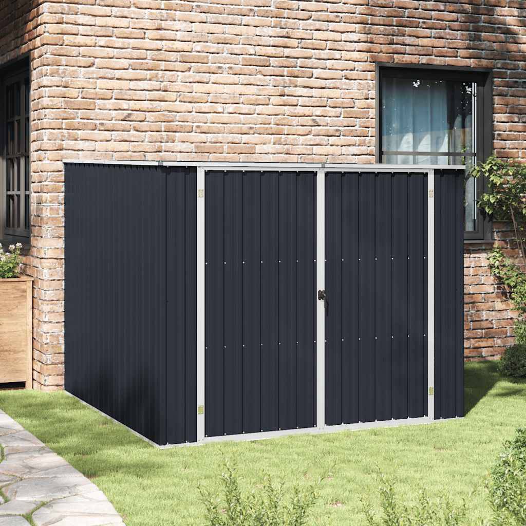 Vidaxl - Abri de jardin Anthracite 195x198x159 cm Acier galvanisé 3.9m² vidaXL 46255