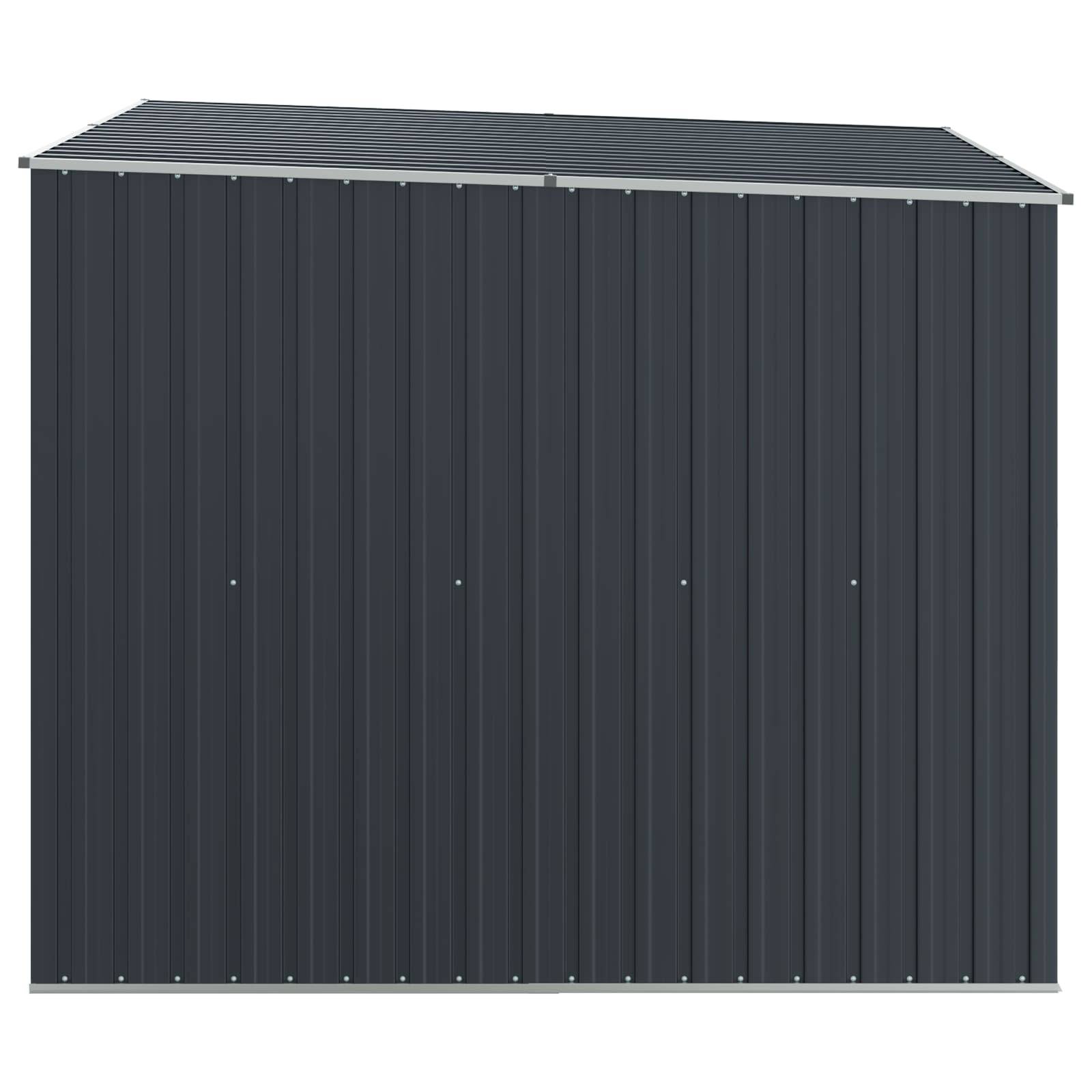 Vidaxl - Abri de jardin Anthracite 195x198x159 cm Acier galvanisé 3.9m² vidaXL 46255 - Image 5