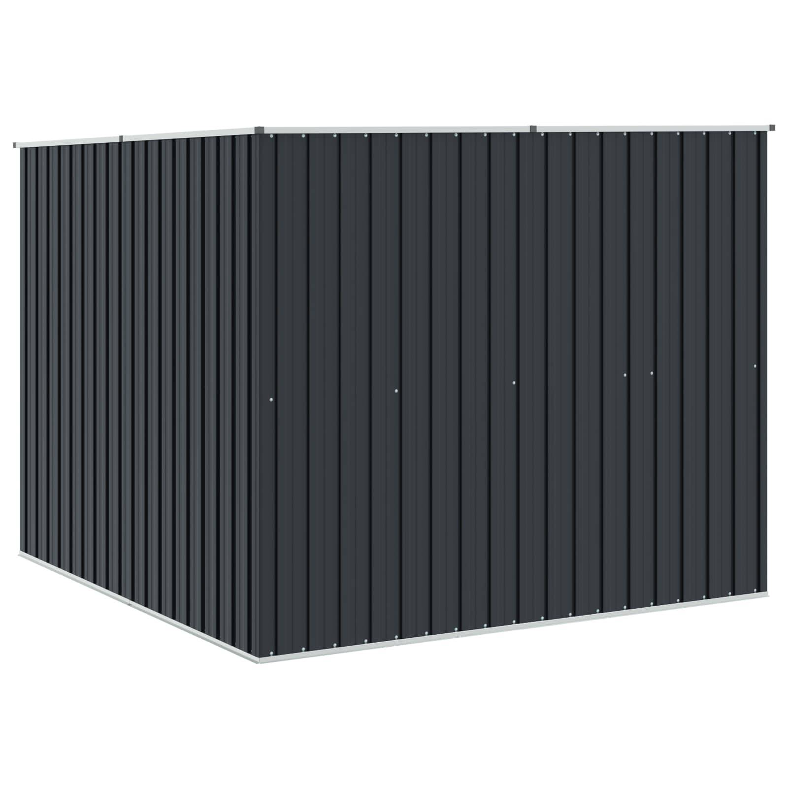Vidaxl - Abri de jardin Anthracite 195x198x159 cm Acier galvanisé 3.9m² vidaXL 46255 - Image 6