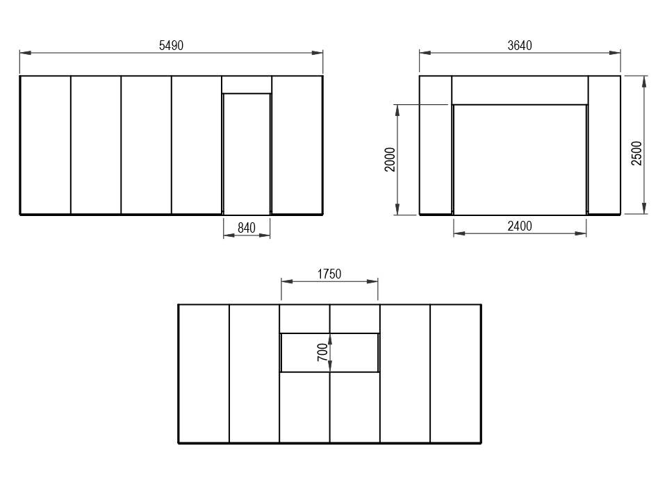Direct Abris - Garage Bois Traité RINGWOOD - Surface intérieure : 20m2 - Porte Sectionnelle - Structure OSB - Membrane EPDM - 1 Voiture - Image 8