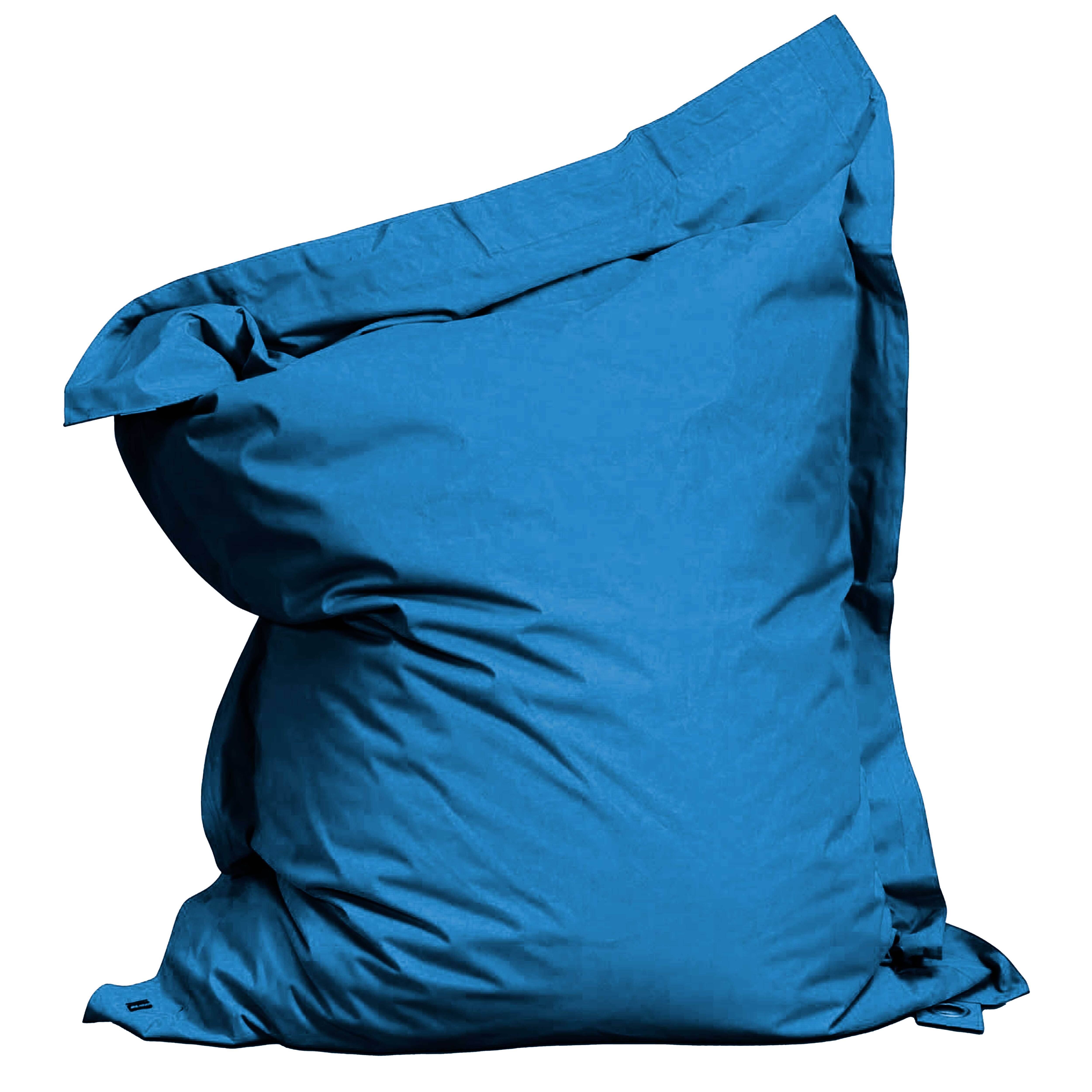 Oviala - Housse vide de coussin de sol XXL bleu pacific Solys - Oviala - Image 1