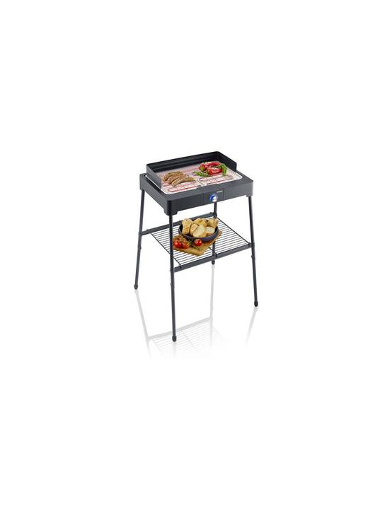Severin - Barbecue Sur Pieds Pg8566 -2200 W -grille Inox 44,5 X 26 Cm-thermostat-noir - Severin - Image 1