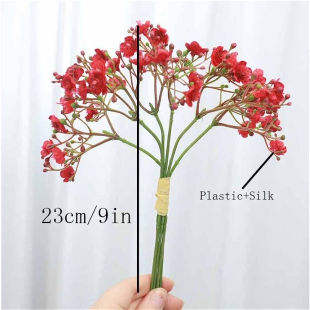 Bouquet de Gypsophile Artificielle Blanc - Lot de 12 Tiges - Décoration Élégante Sans Entretien - Lytech - Image 3