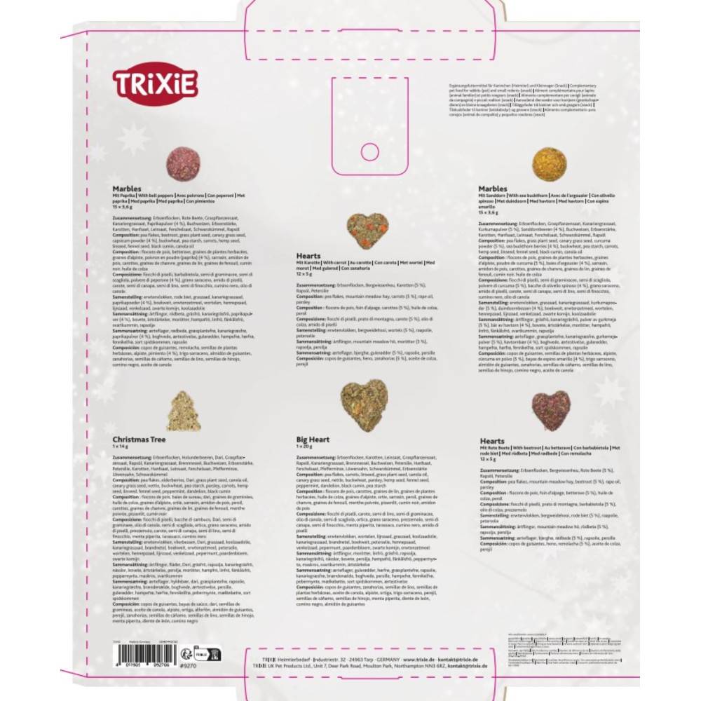 Trixie - Trixie - Calendrier de l'Avent pour lapin et petits rongeurs - Image 7