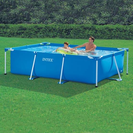 Intex - Piscine tubulaire Metal Frame rectangulaire 3 x 2 x 0,75 m Intex - Image 1