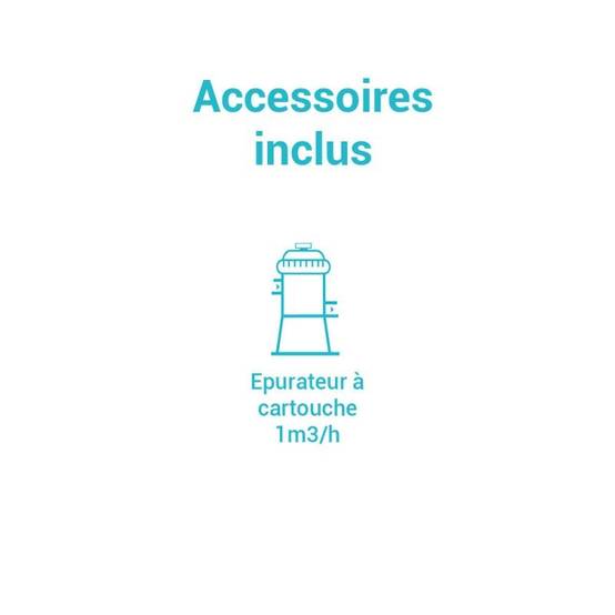 Intex - Piscine tubulaire Metal Frame rectangulaire 3 x 2 x 0,75 m Intex - Image 4