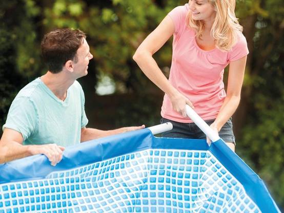 Intex - Piscine tubulaire Metal Frame rectangulaire 3 x 2 x 0,75 m Intex - Image 7