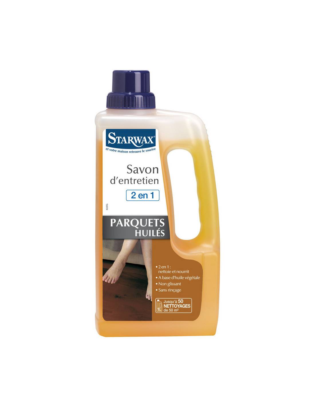 Savon entretien parquets huilés (1 litre) | Starwax - Image 1