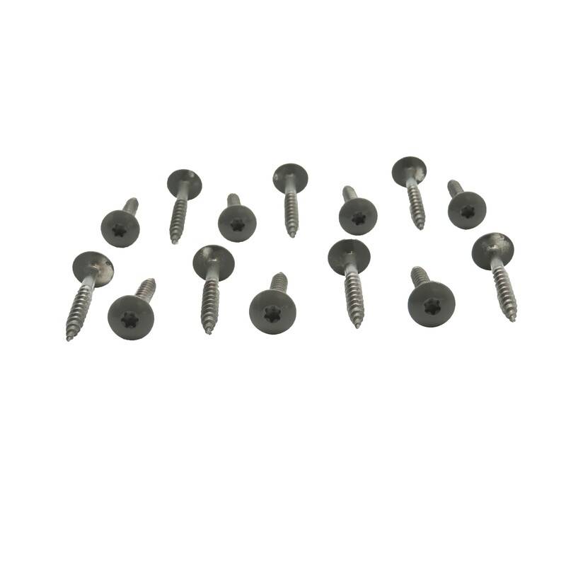 Kit de 50 vis 4,8 x 38 mm tork laquées pour bardage HPL - Coloris - Gris Quartz, Longueur de la vis - 38 mm - Image 1