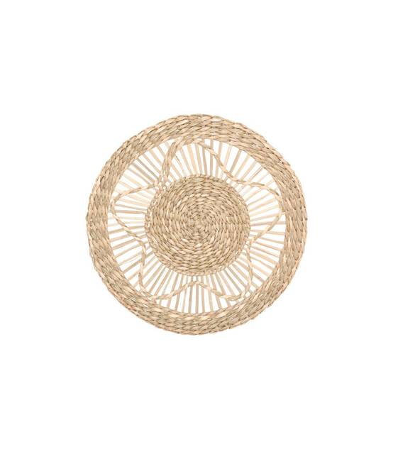 Set de 3 Décorations murales en Seagrass D 38 - 28 et 18 cm - Image 4