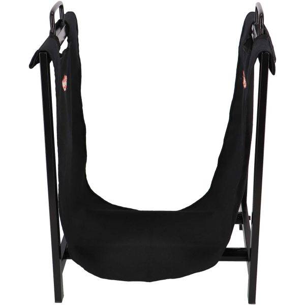 Esschert Design - Porte bûches en tissu avec support en métal Fancy Flames - Image 7