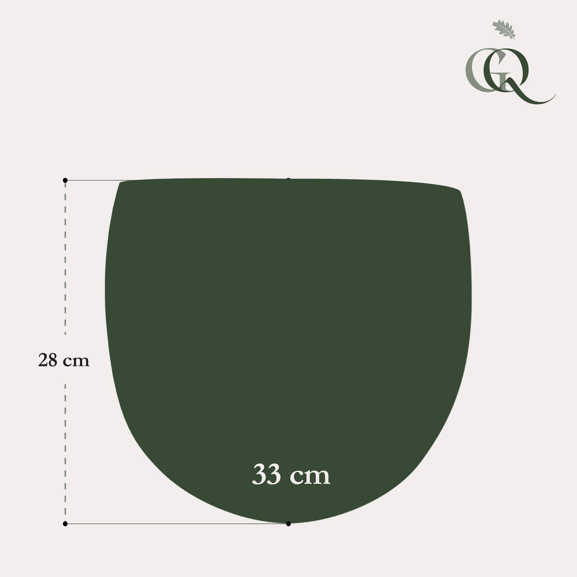 Pot Belia noir vintage L - H28 W33 cm- La Green Touch - Image 3