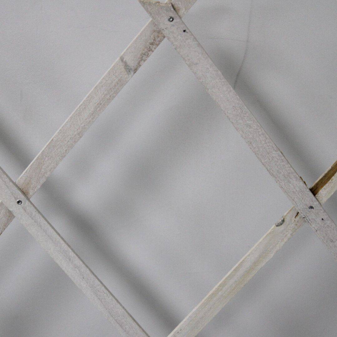 Treillis Bois| Blanc| 100% Bois Pin| 0,5X1,5M| Gardien Des Plantes| Résistant| Decoration Jardin - Image 5