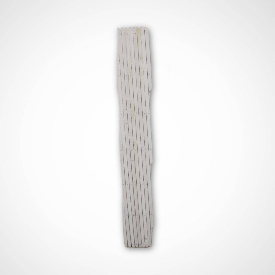 Treillis Bois| Blanc| 100% Bois Pin| 0,5X1,5M| Gardien Des Plantes| Résistant| Decoration Jardin - Image 8