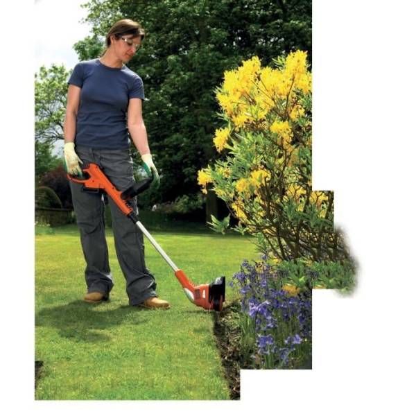 Coupe-Bordure BLACK+DECKER 23 cm 18 V 2 Ah - GLC1823L20-QW - Tete Pivotante 180° - Image 6