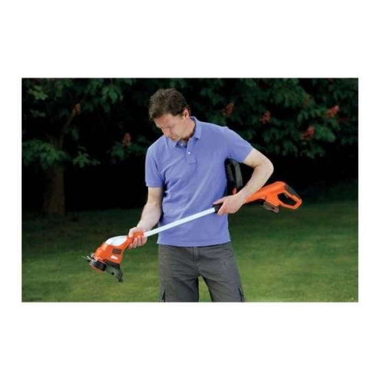 Coupe-Bordure BLACK+DECKER 23 cm 18 V 2 Ah - GLC1823L20-QW - Tete Pivotante 180° - Image 3