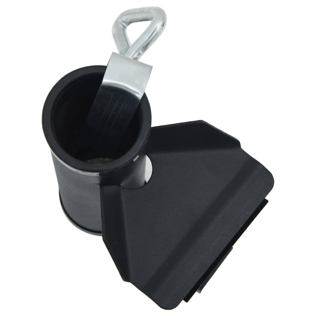Lot de 2 Pinces à parasol pour balcon - accessoire parasol 25-38 mm acier - MEUBLE PRO - Image 5