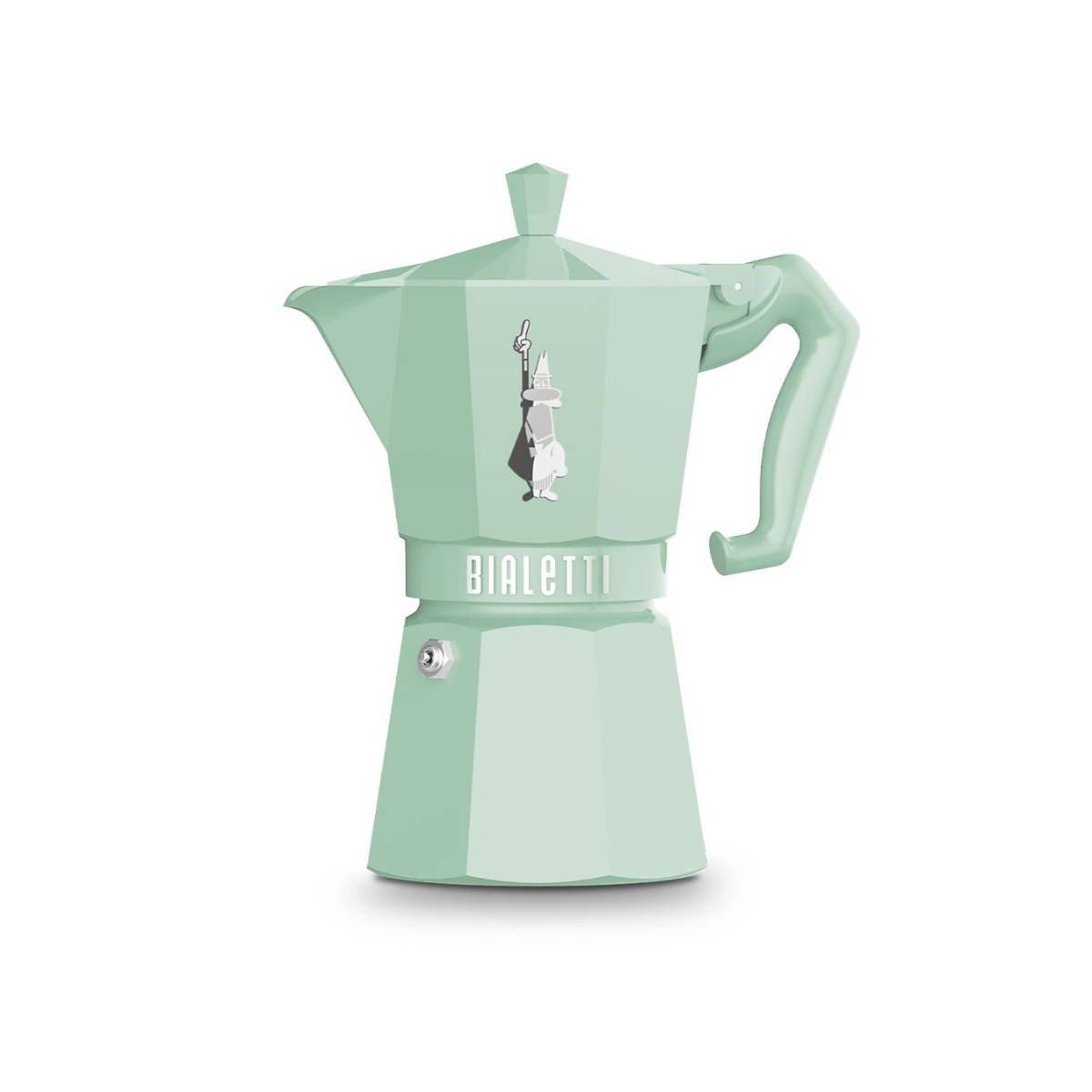 Cafetière italienne 6 tasses vert pastel 0009058 Bialetti - Image 1