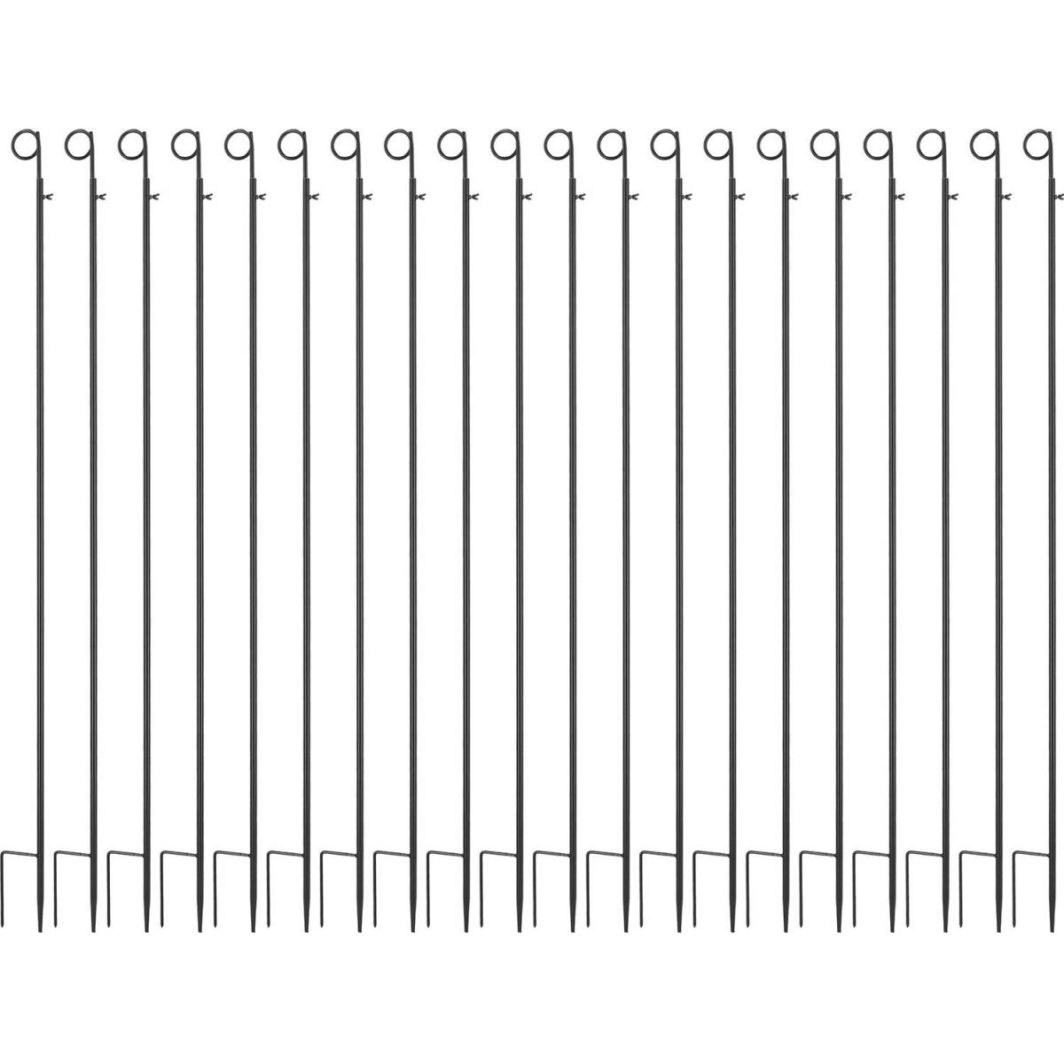 Esschert Design - Support pour guirlande et éclairages extérieurs (Lot de 20) - Image 1