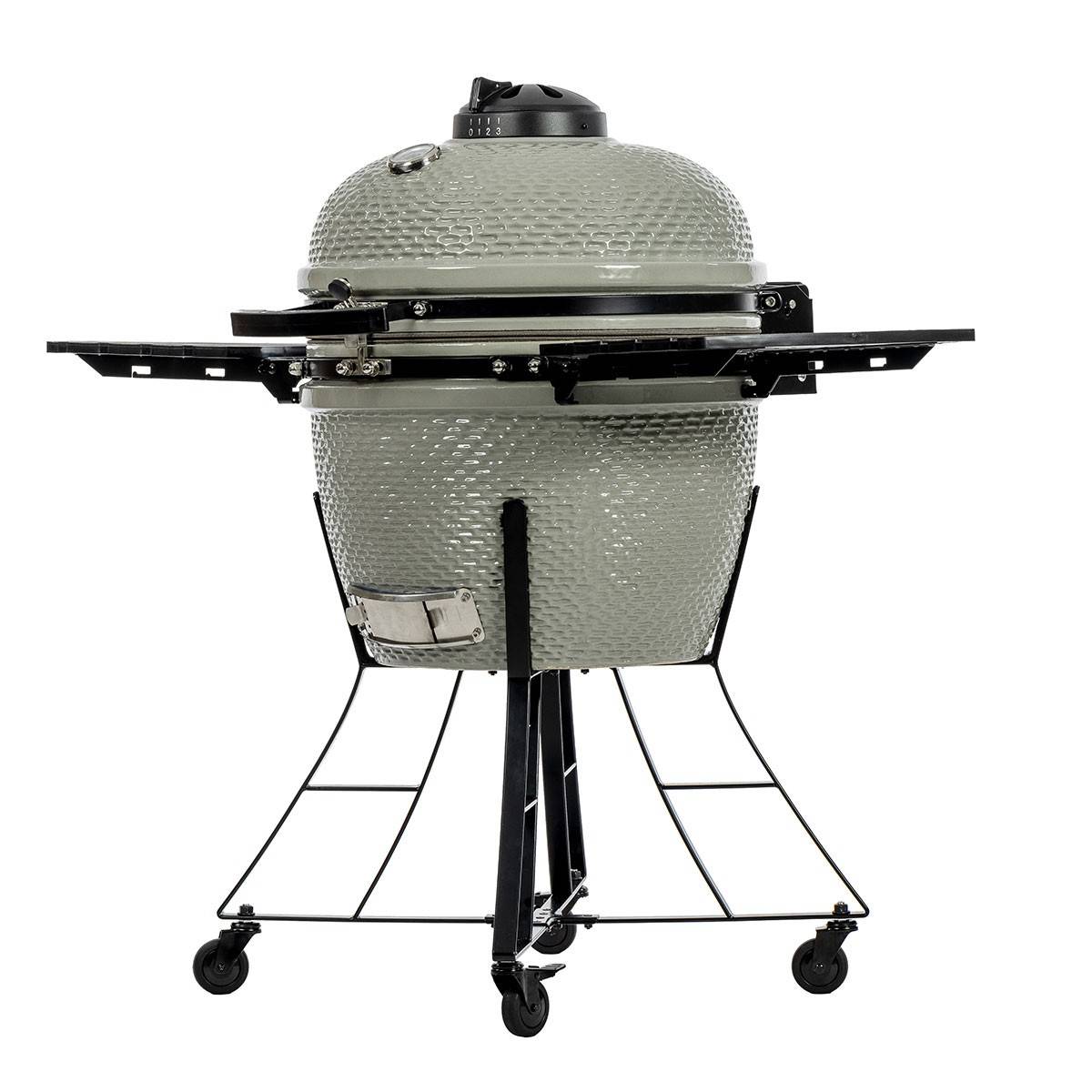 Barbecue à charbon Kamado Gris Céramique Grille Ø 52cm 134 x 77 x 120 cm PIT BOSS - Image 2