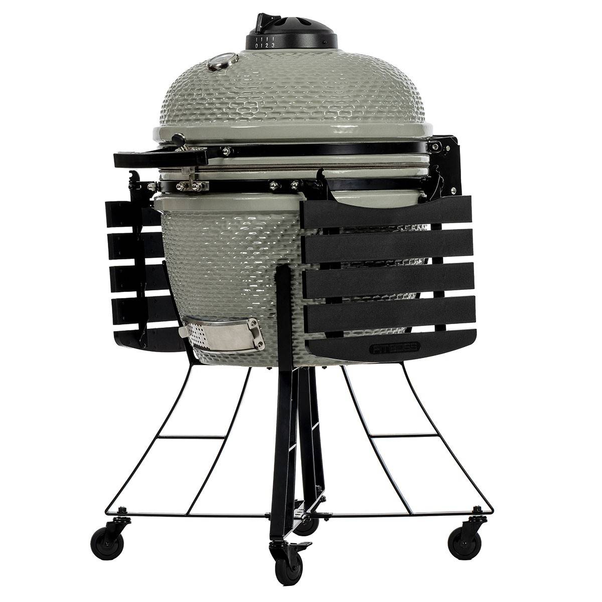 Barbecue à charbon Kamado Gris Céramique Grille Ø 52cm 134 x 77 x 120 cm PIT BOSS - Image 3