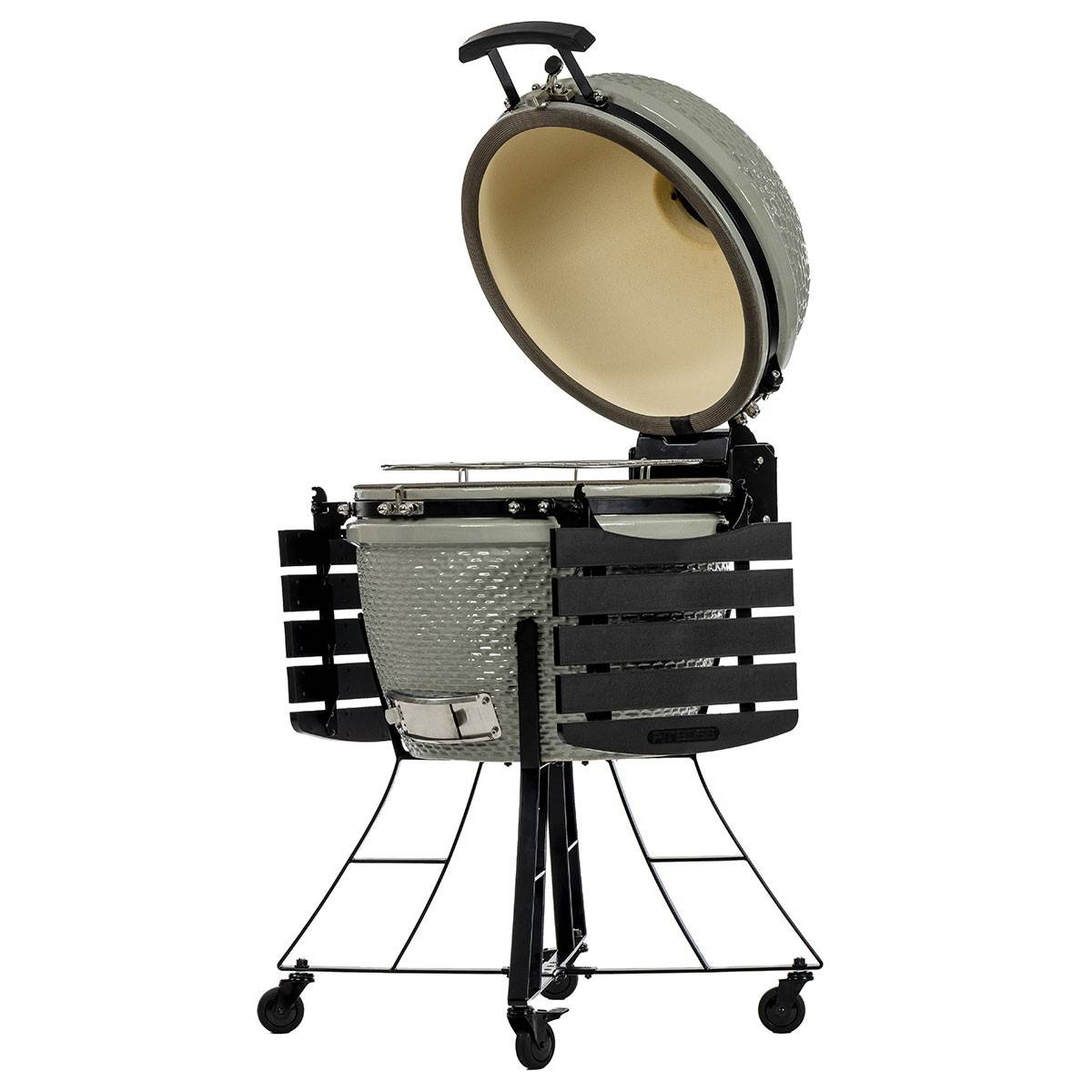 Barbecue à charbon Kamado Gris Céramique Grille Ø 52cm 134 x 77 x 120 cm PIT BOSS - Image 4