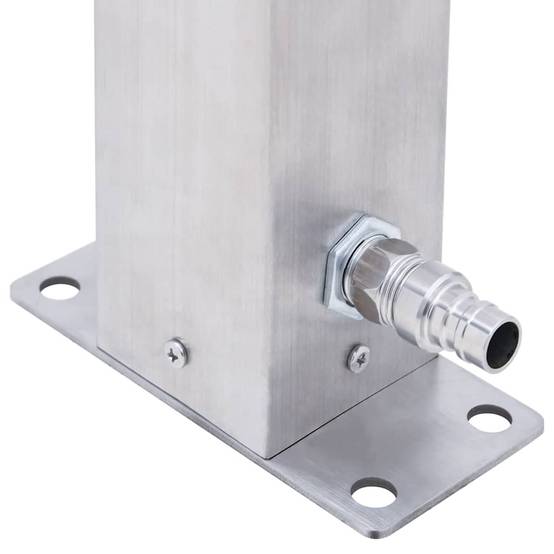 PANGIVO - Colonne à eau acier inoxydable argenté 23.5 x 7 x 40 cm, poids:1.4kg - PANGIVO - Image 6