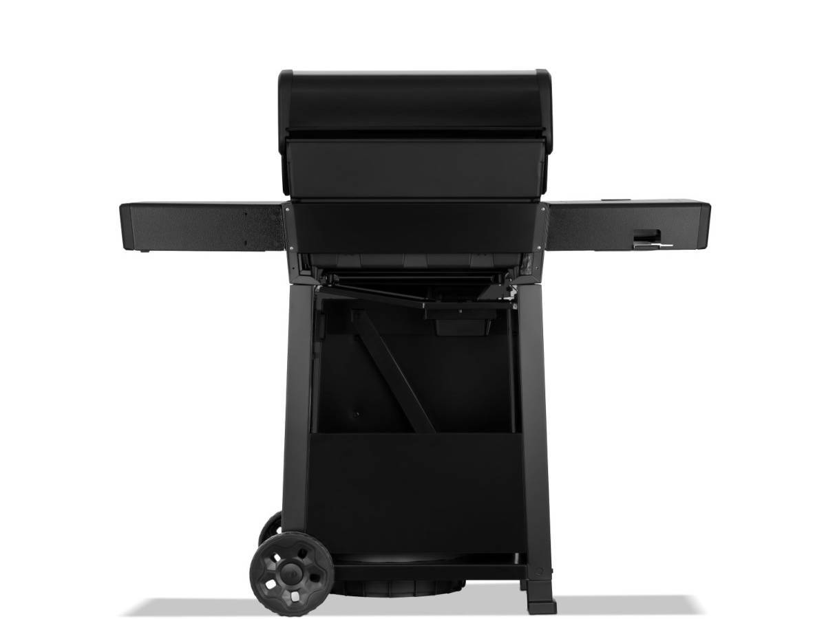 Napoleon - Barbecue gaz Freestyle 365 noir PRO 3 brûleurs + 1 bruleur sizzle zone + Housse de protection + Plateau charbon - Napoléon - Image 9