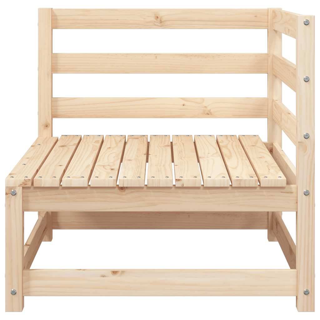 Vidaxl - Canapé de jardin et repose-pieds 2 places bois de pin massif vidaXL 837970 - Image 7