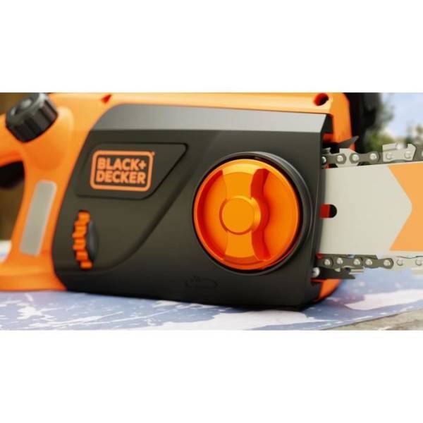 Tronçonneuse Filaire - BLACK+DECKER - BECS2040-QS - 2000 W - 40 cm - Tendeur de chaîne sans outil - Image 6
