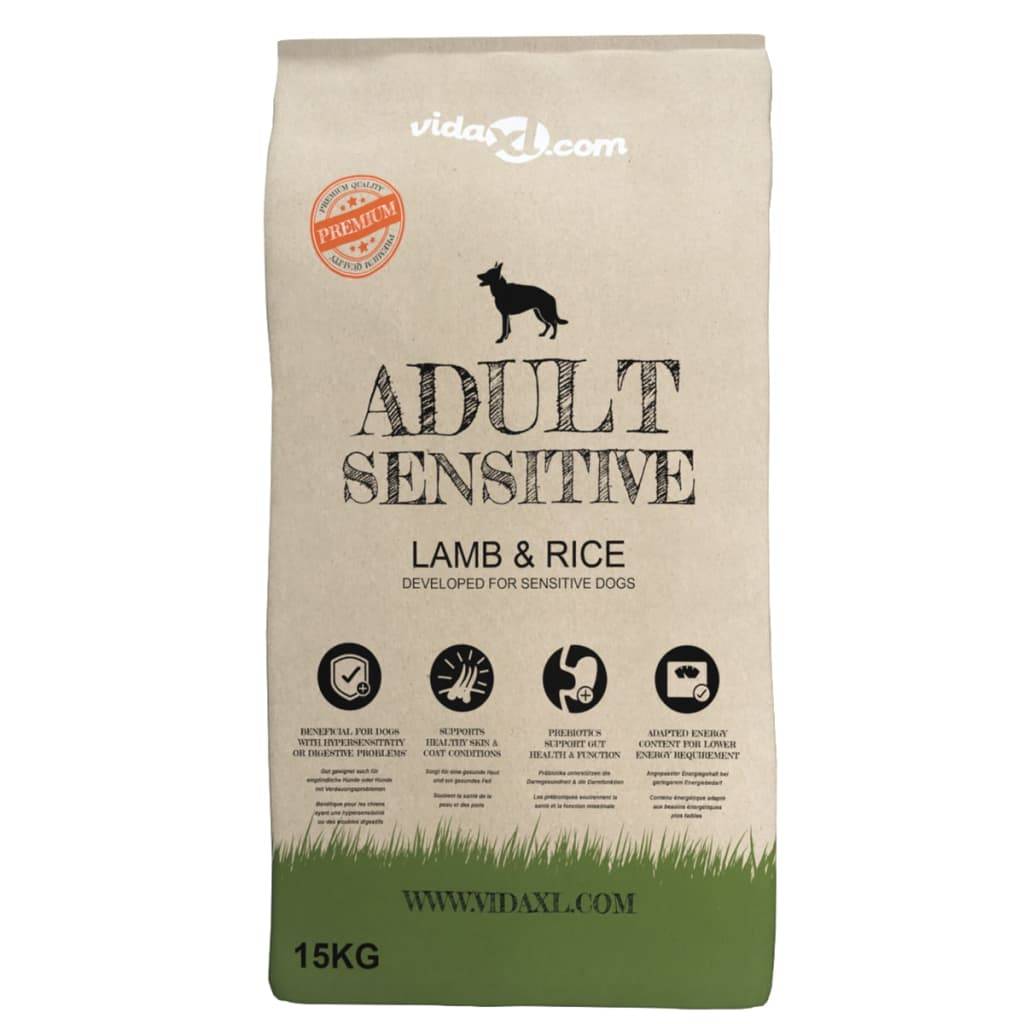 Vidaxl - Nourriture pour chiens Adult Sensitive Lamb & Rice 2 pcs 30 kg vidaXL 275192 - Image 9