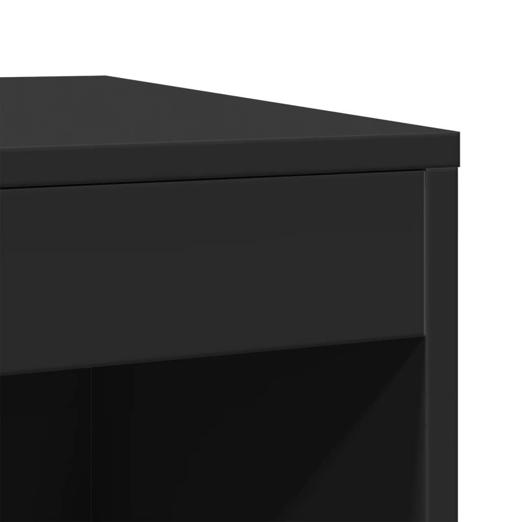 Vidaxl - Meuble de bac à litière pour chat noir bois d'ingénierie vidaXL 857761 - Image 8