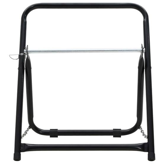 Chariot pour enrouleur de tuyau acier noir 54 x 45 x 54 cm - PANGIVO - Image 3