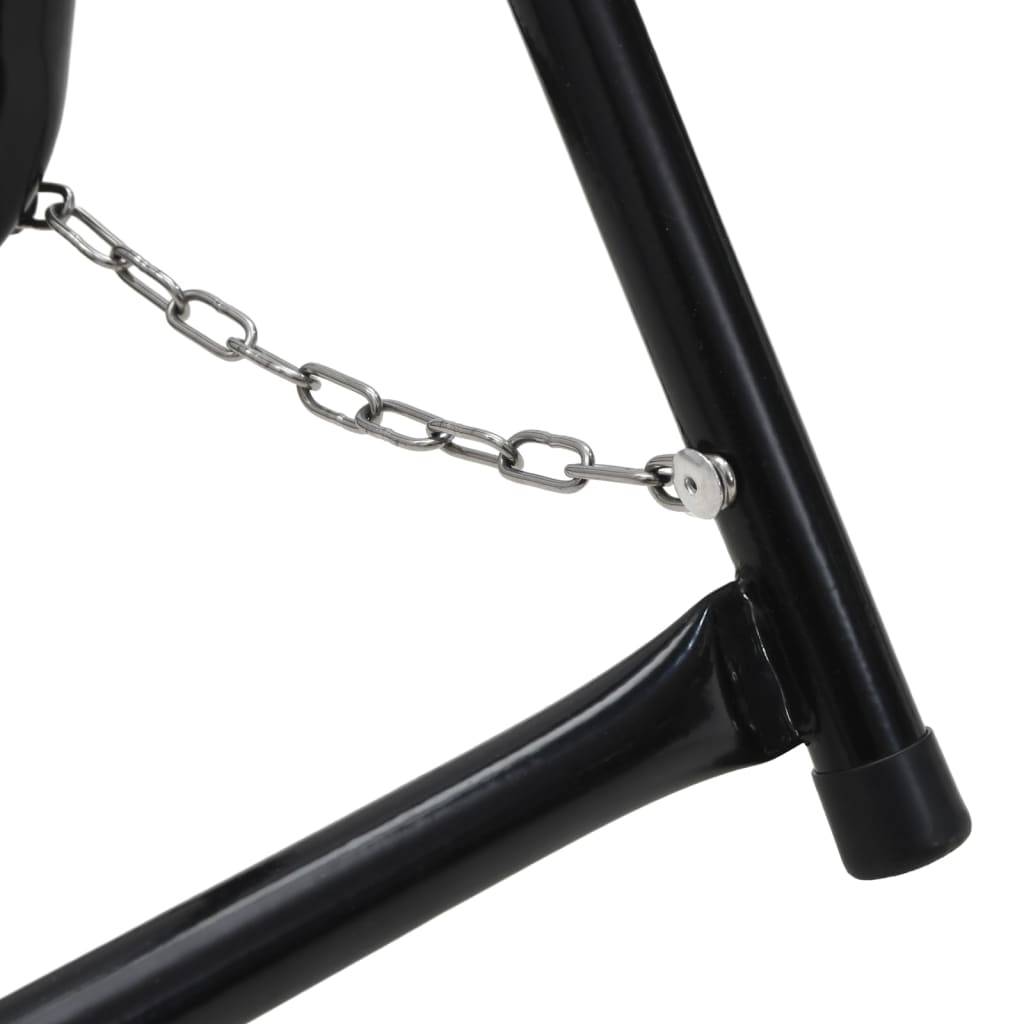 Chariot pour enrouleur de tuyau acier noir 54 x 45 x 54 cm - PANGIVO - Image 6