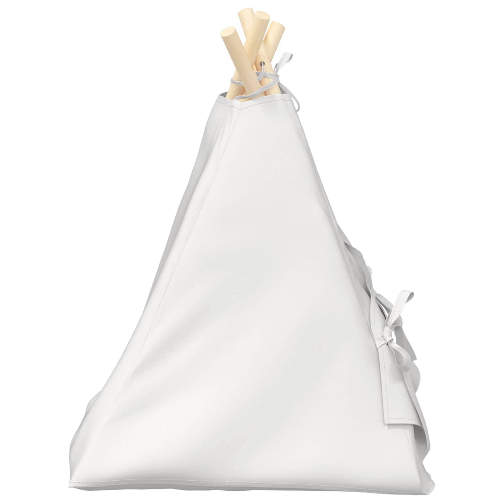 Vidaxl - Teepee pour animaux de compagnie avec coussin 40 x 40 x 50 cm vidaXL 42020252 - Image 7