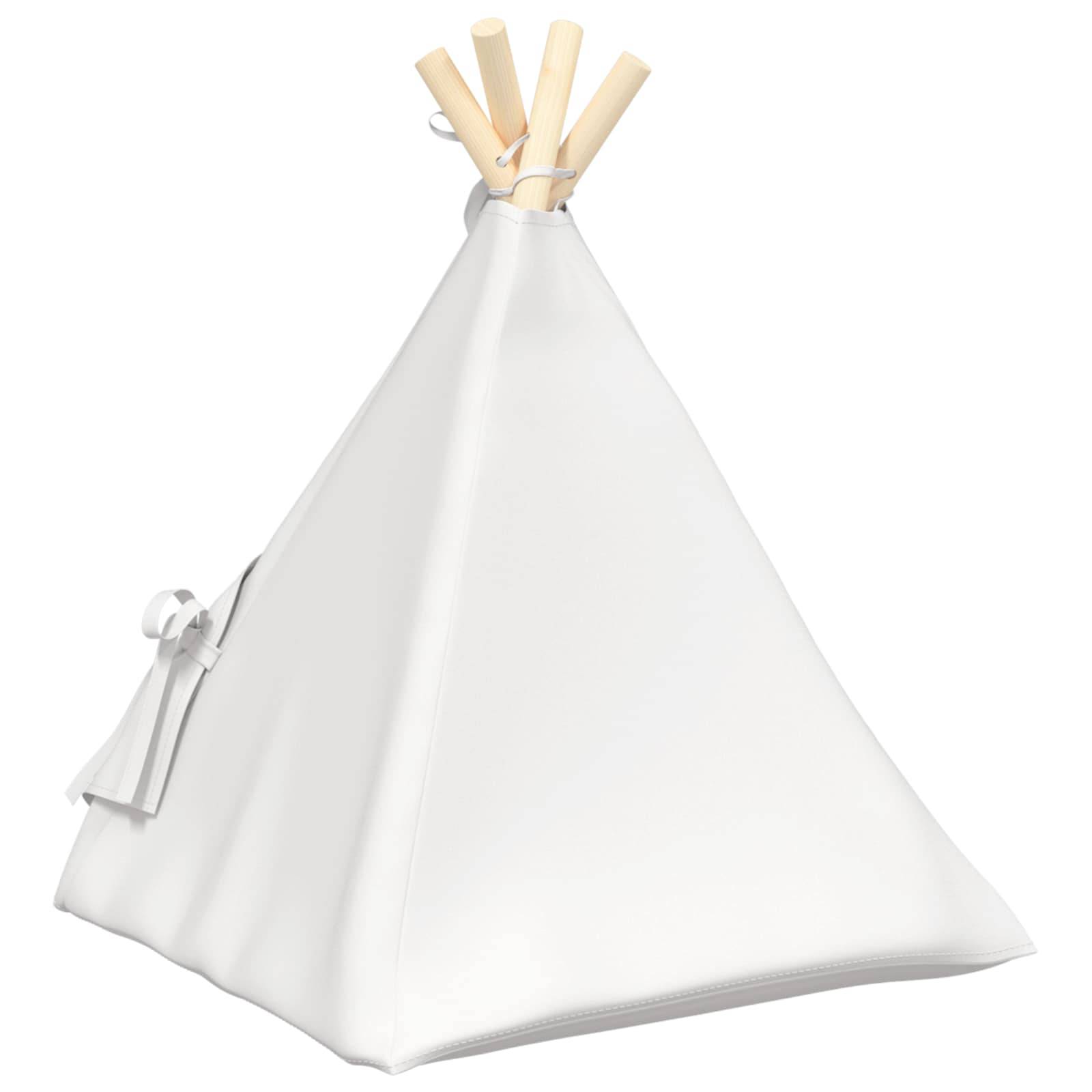 Vidaxl - Teepee pour animaux de compagnie avec coussin 40 x 40 x 50 cm vidaXL 42020252 - Image 8