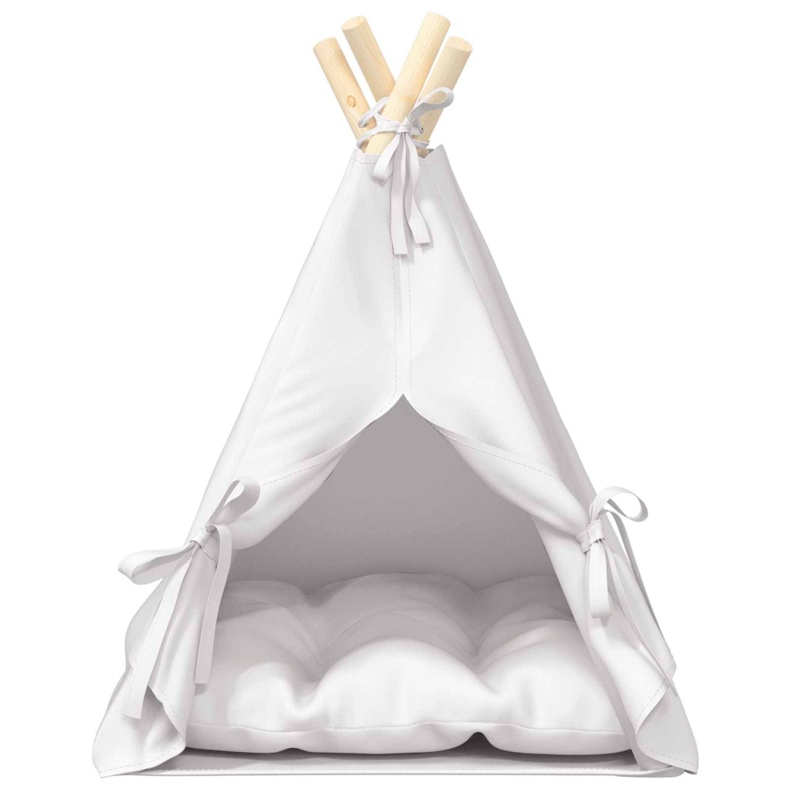 Vidaxl - Teepee pour animaux de compagnie avec coussin 40 x 40 x 50 cm vidaXL 42020252 - Image 6