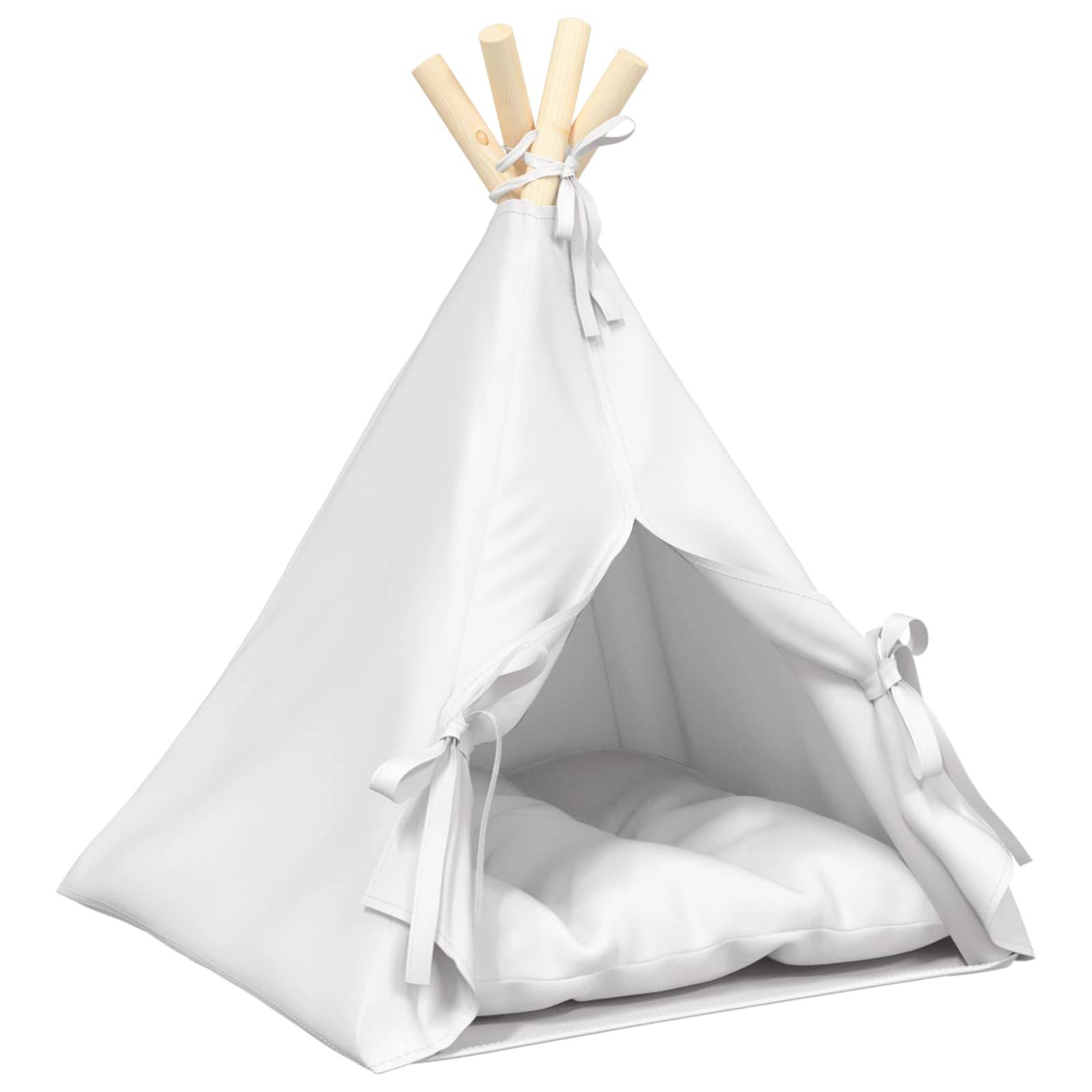 Vidaxl - Teepee pour animaux de compagnie avec coussin 40 x 40 x 50 cm vidaXL 42020252 - Image 2