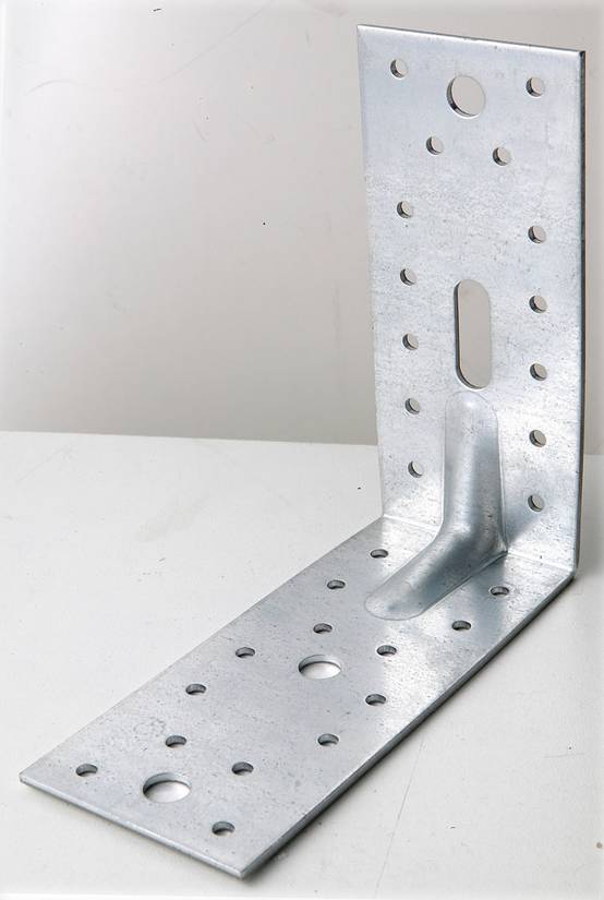 Gah Alberts - Equerre renfoncée Galvanisé GAH ALBERTS, 150x150x65 mm - Image 1