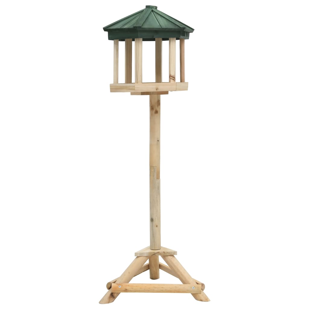 Vidaxl - Mangeoire À Oiseaux Sur Pied Bois De Sapin 33X110 Cm - vidaXL - Image 2