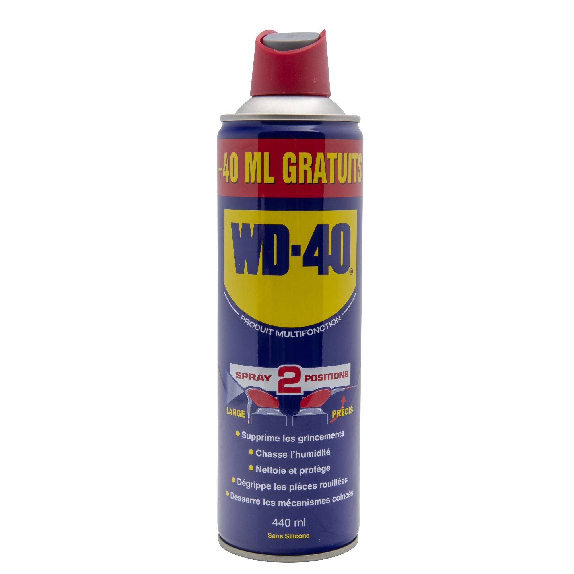 Bombe dégrippant double spray wd40 400ml - Image 2